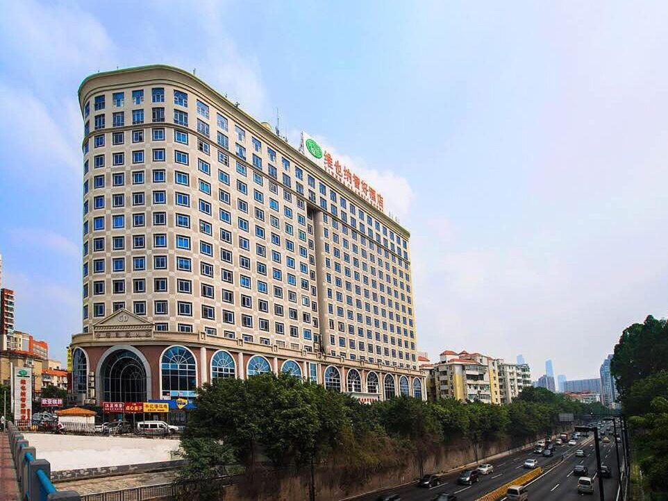 Vienna Hotel Guangzhou Shaheding Metro Station Bagian luar foto